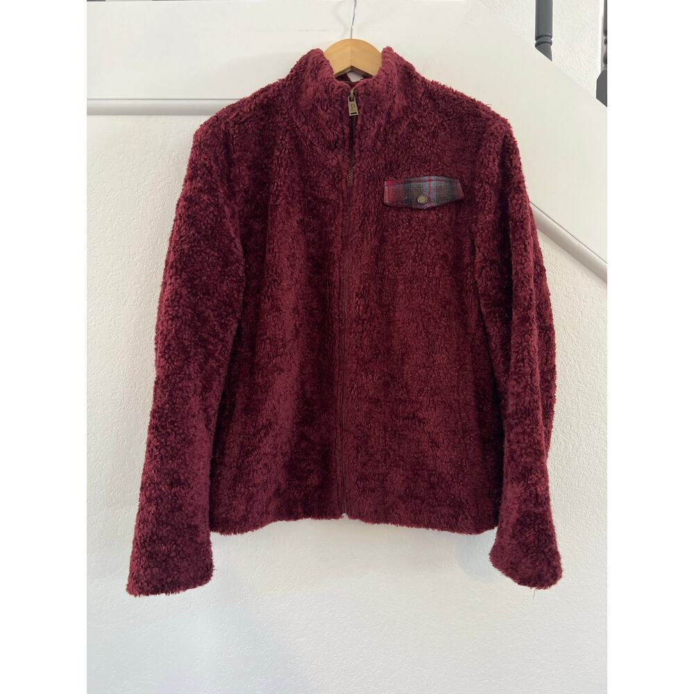 Pendleton Quarter Zip Pullover Sherpa Fleece Jack… - image 1